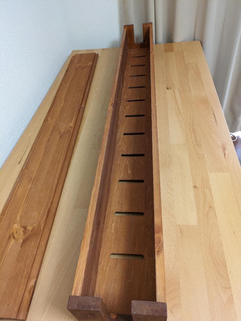 【希少サイズ】幅140cm 木製 ケーブルボックス オーダーメイド 特大