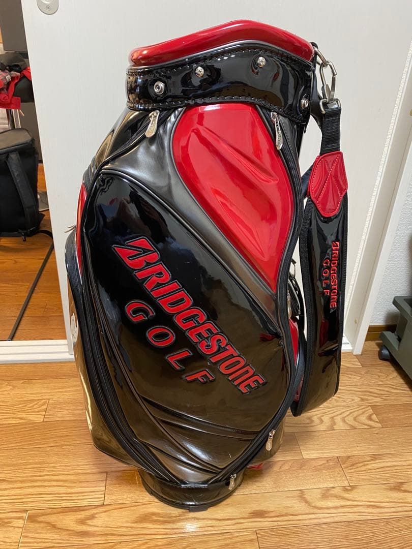 BRIDGESTONE ブリヂストン　 エナメルキャディバッグ