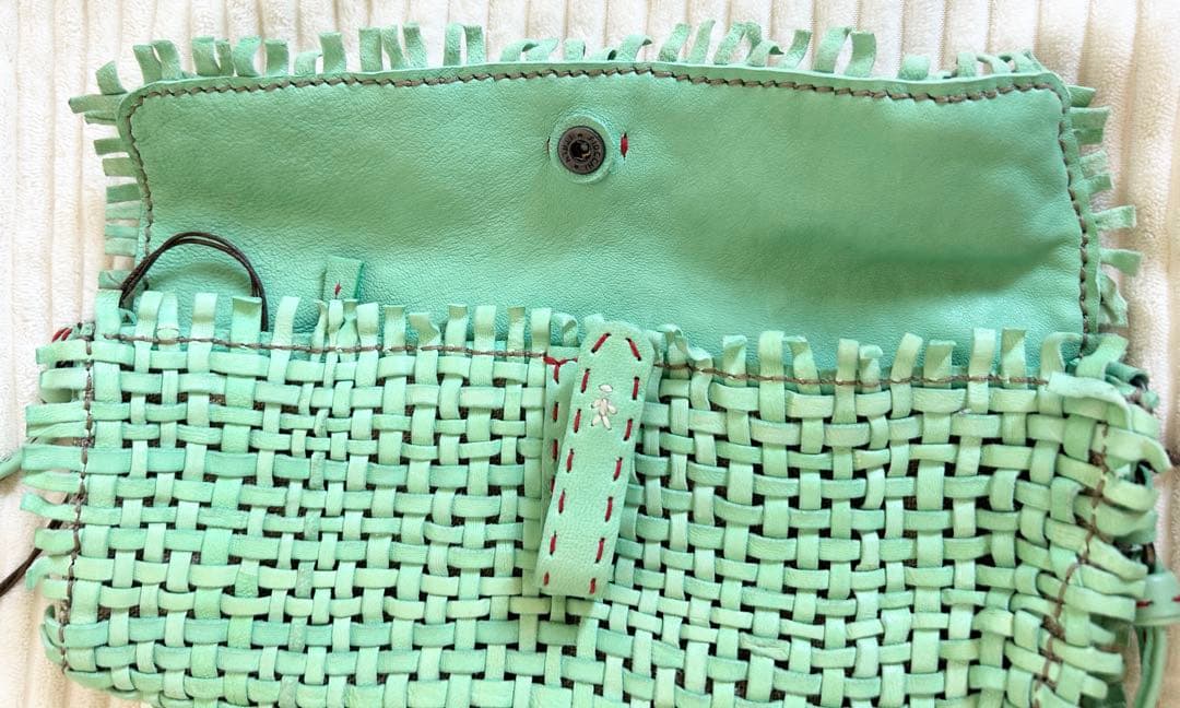 【希少オーダー品】HENRY BEGUELIN エンリーベグリンバッグ グリーン