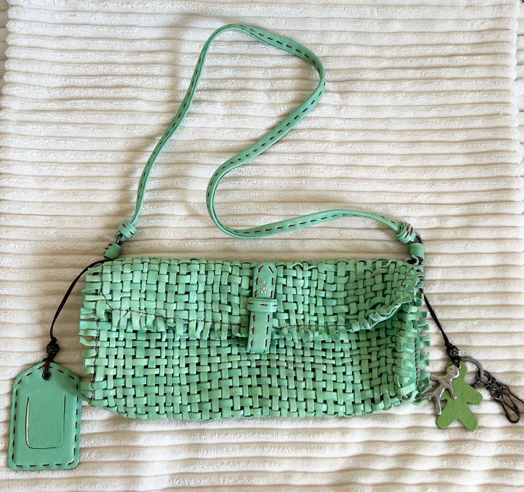 【希少オーダー品】HENRY BEGUELIN エンリーベグリンバッグ グリーン