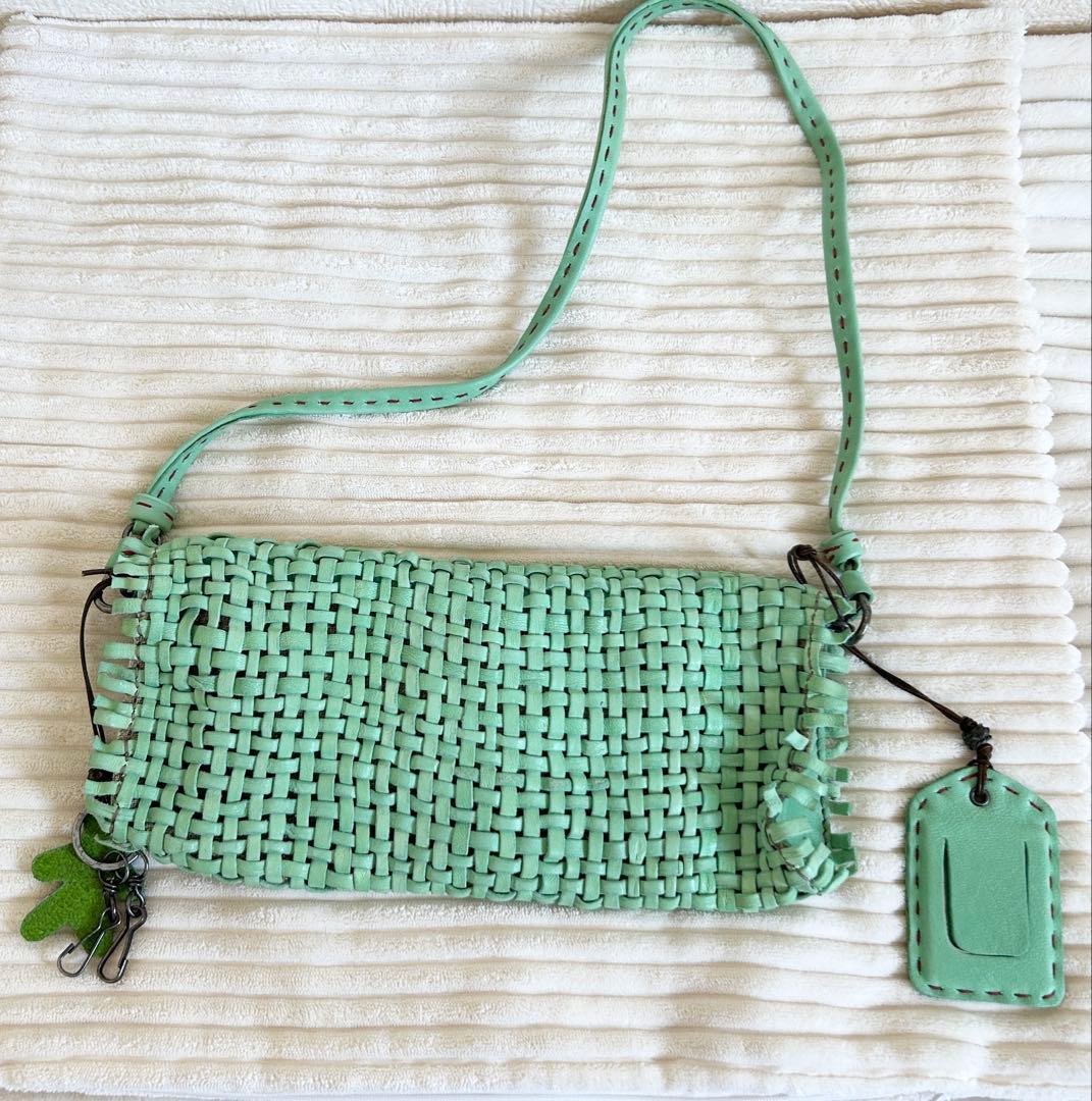 【希少オーダー品】HENRY BEGUELIN エンリーベグリンバッグ グリーン