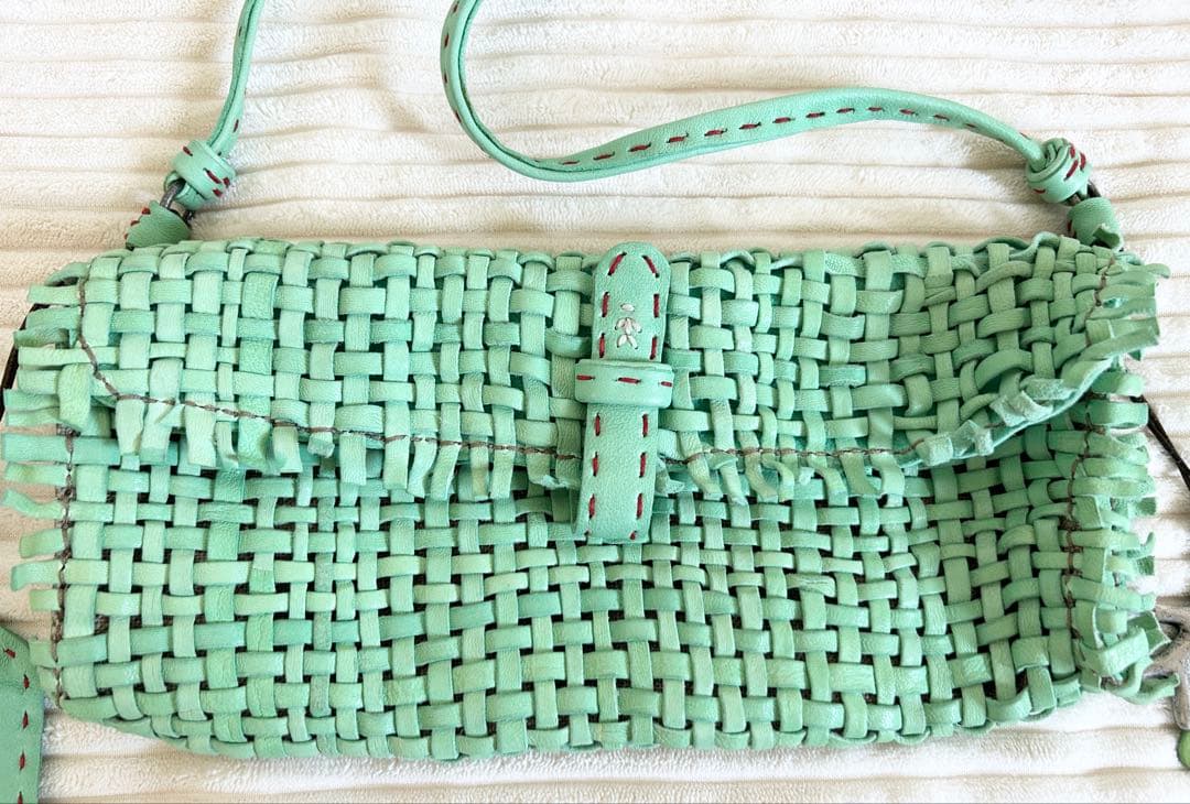 【希少オーダー品】HENRY BEGUELIN エンリーベグリンバッグ グリーン