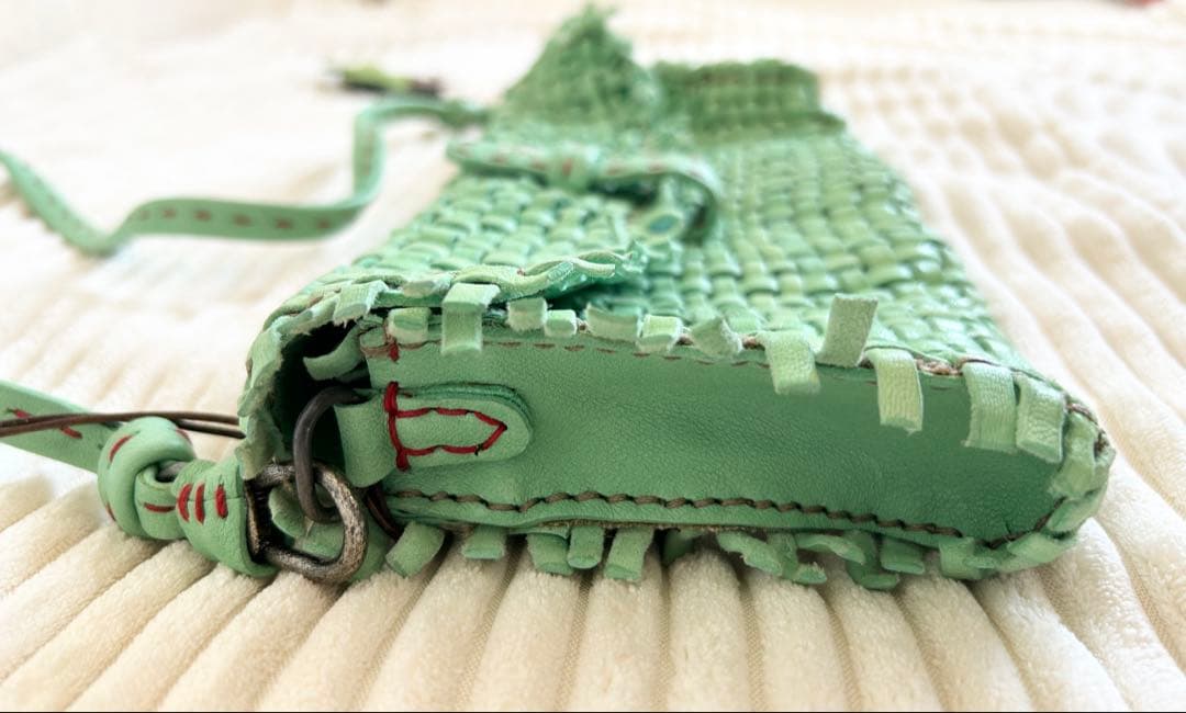 【希少オーダー品】HENRY BEGUELIN エンリーベグリンバッグ グリーン