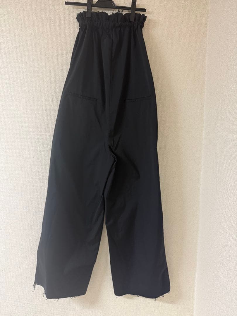 サロペット・オーバーオール・オールインワン anuke Cutoff Bare Combinaison 36 black