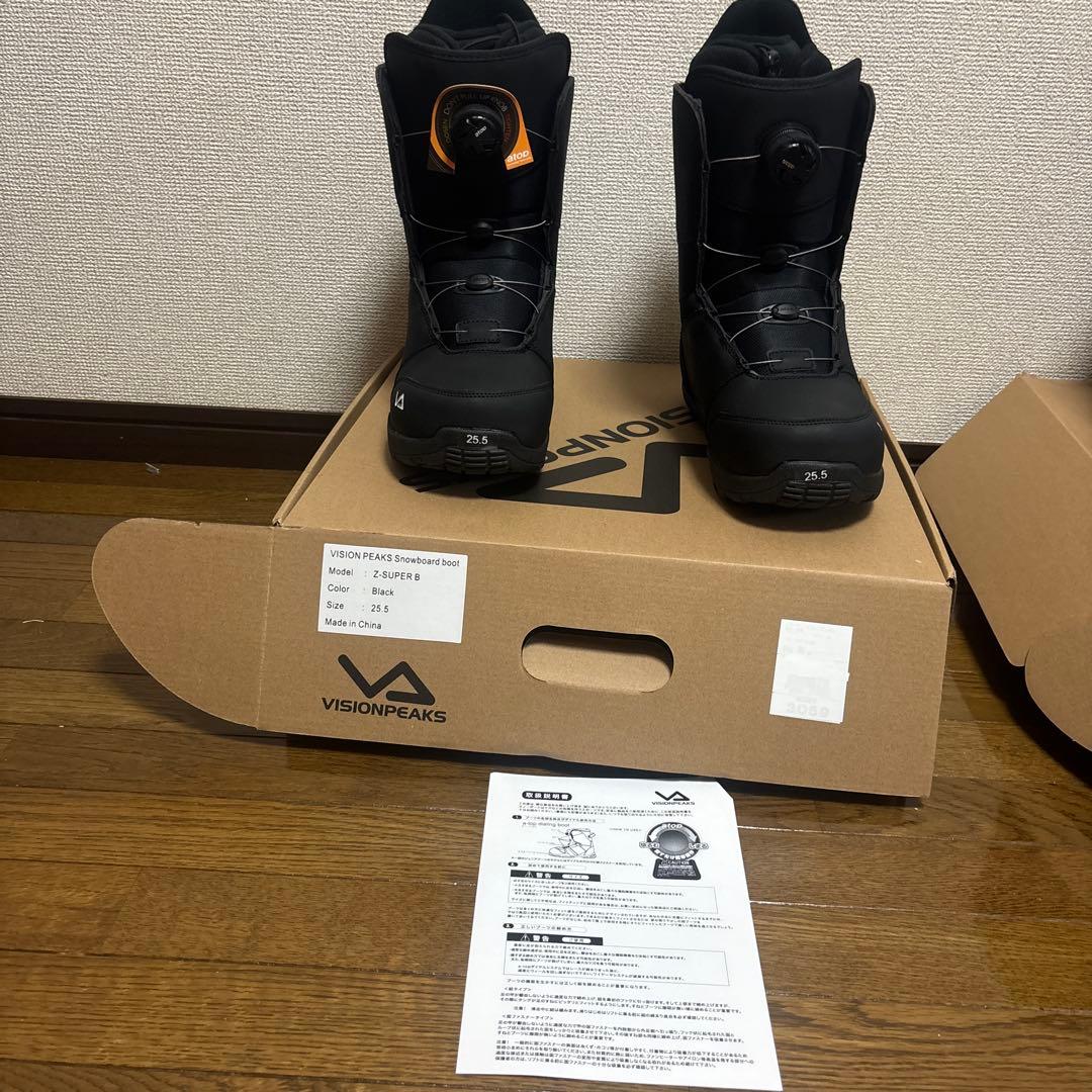 VISION PEAKS Z-SUPER B スノーボードブーツ 25.5