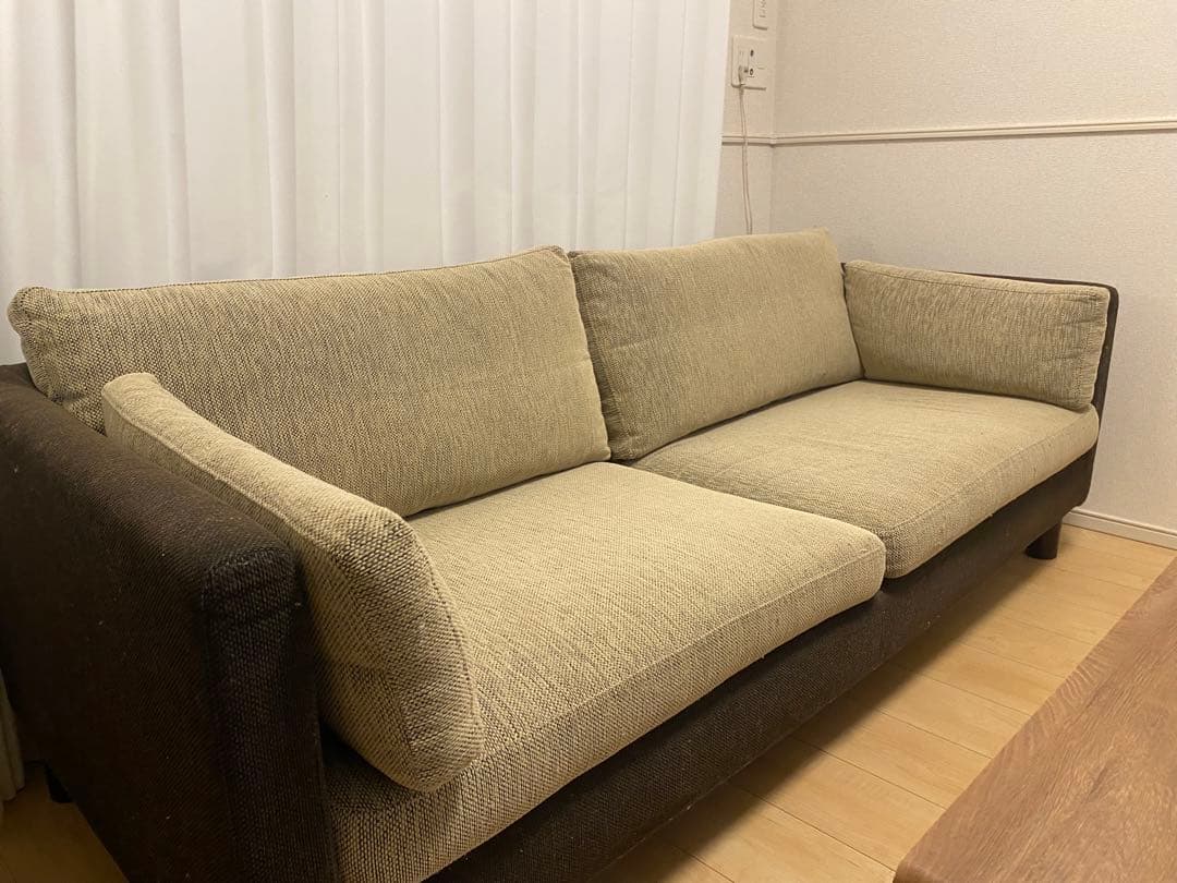 北欧デザイン 3人掛けソファ｜状態良好
