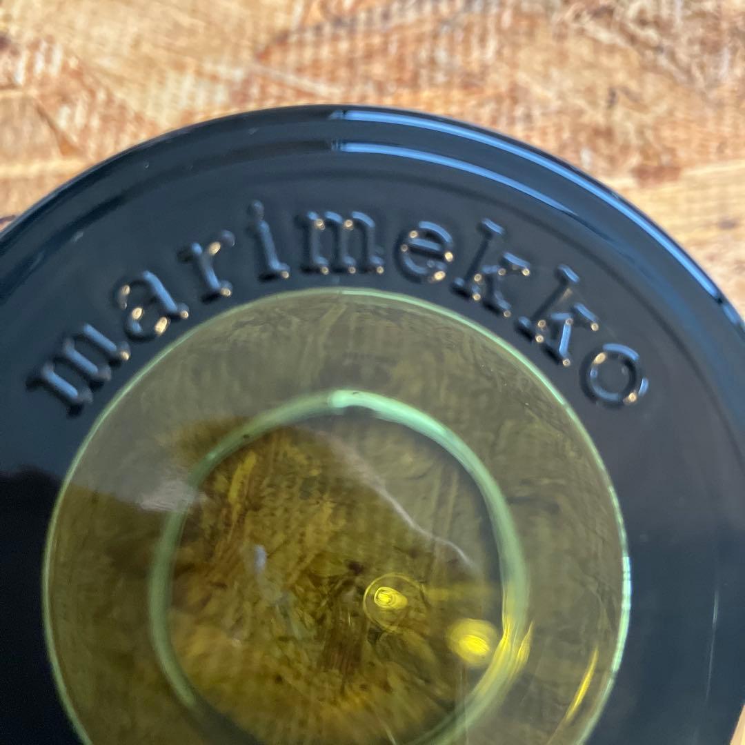  kivimarimekko刻印入り.廃盤Moss Green