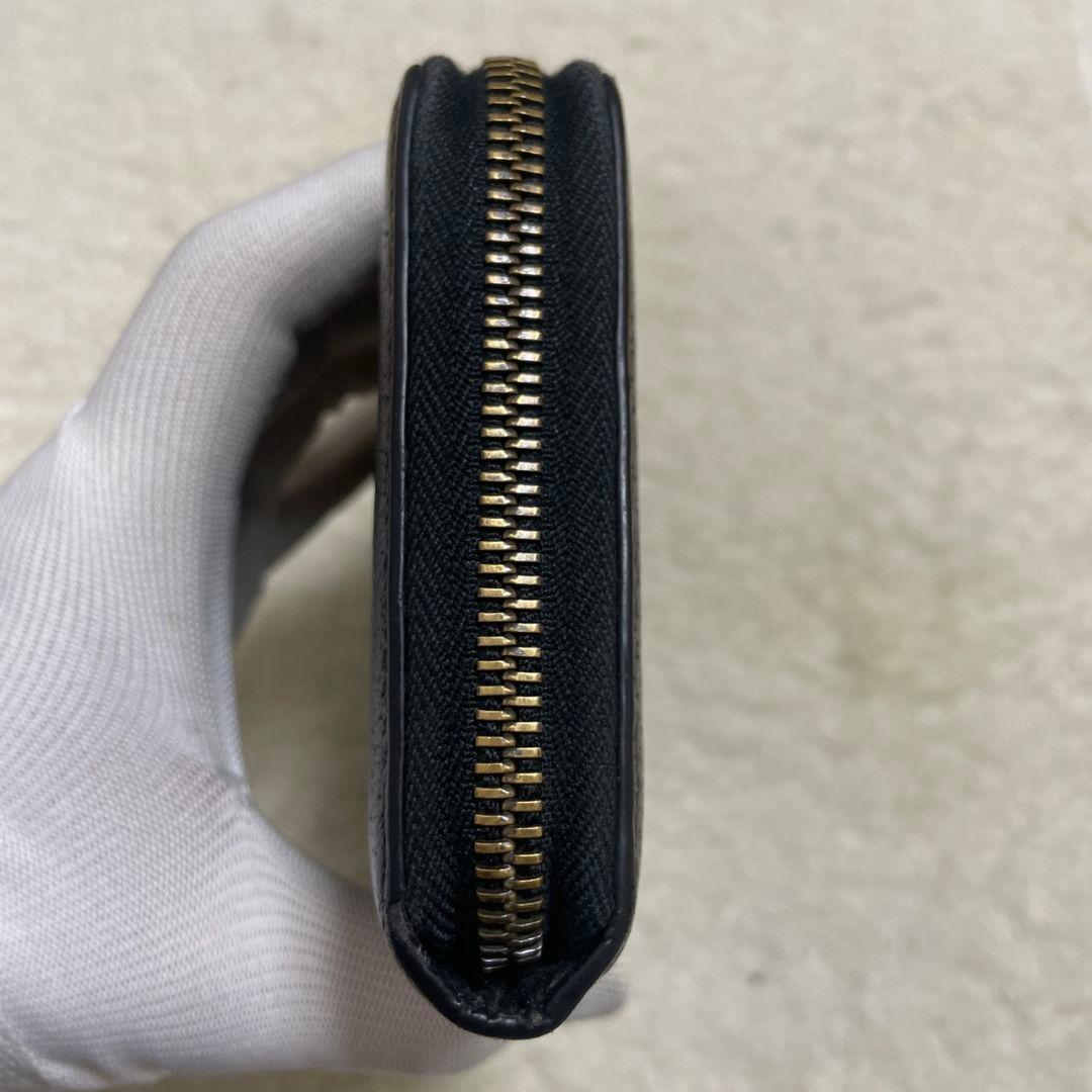 GUCCI　グッチ　ラウンドファスナー　アニマリエ　ブラック