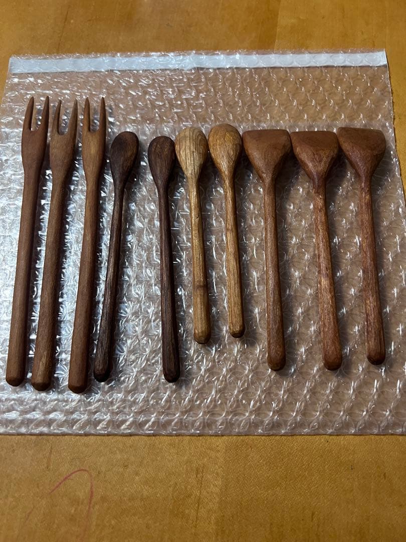 三谷龍二　木製カトラリーセット 10本入り