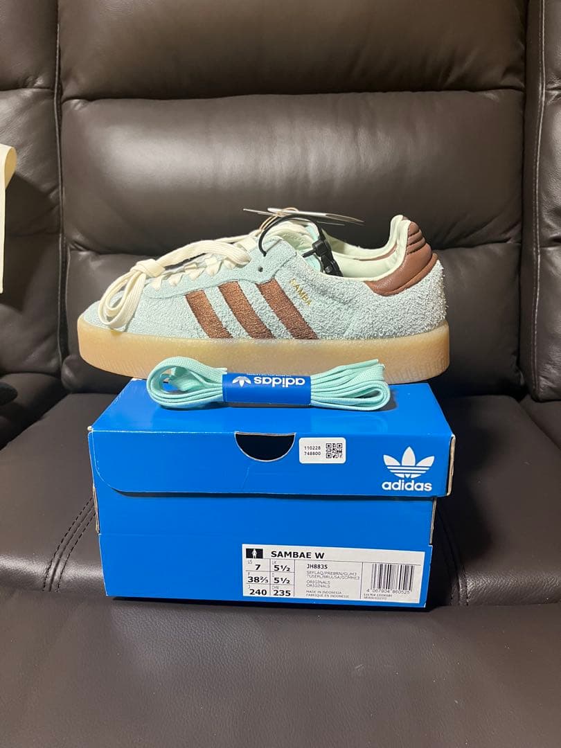 専用です！韓国限定カラー　adidas サンバ　チョコミント　24cm