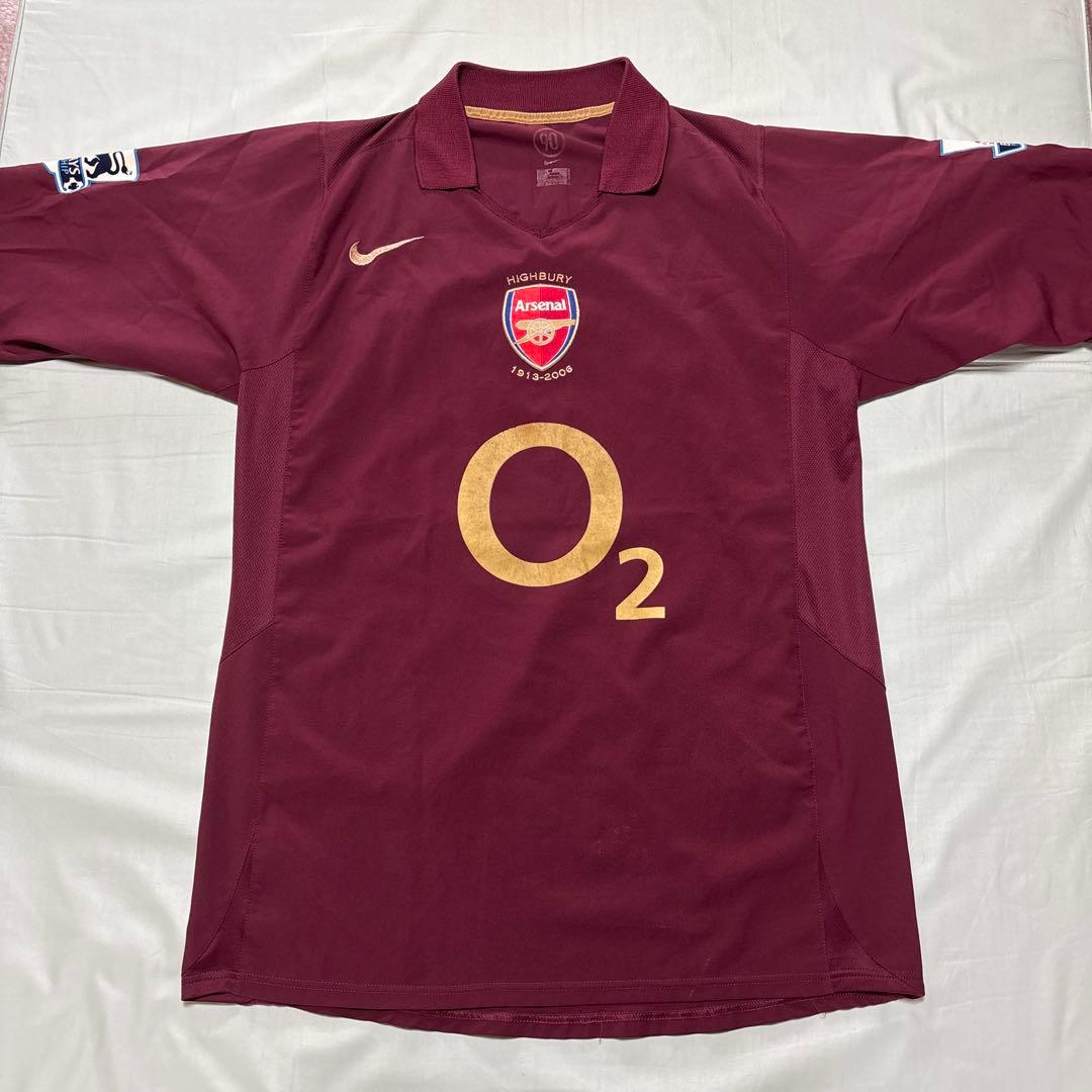 NIKE アーセナルユニフォーム アンリ 14番 サイズL