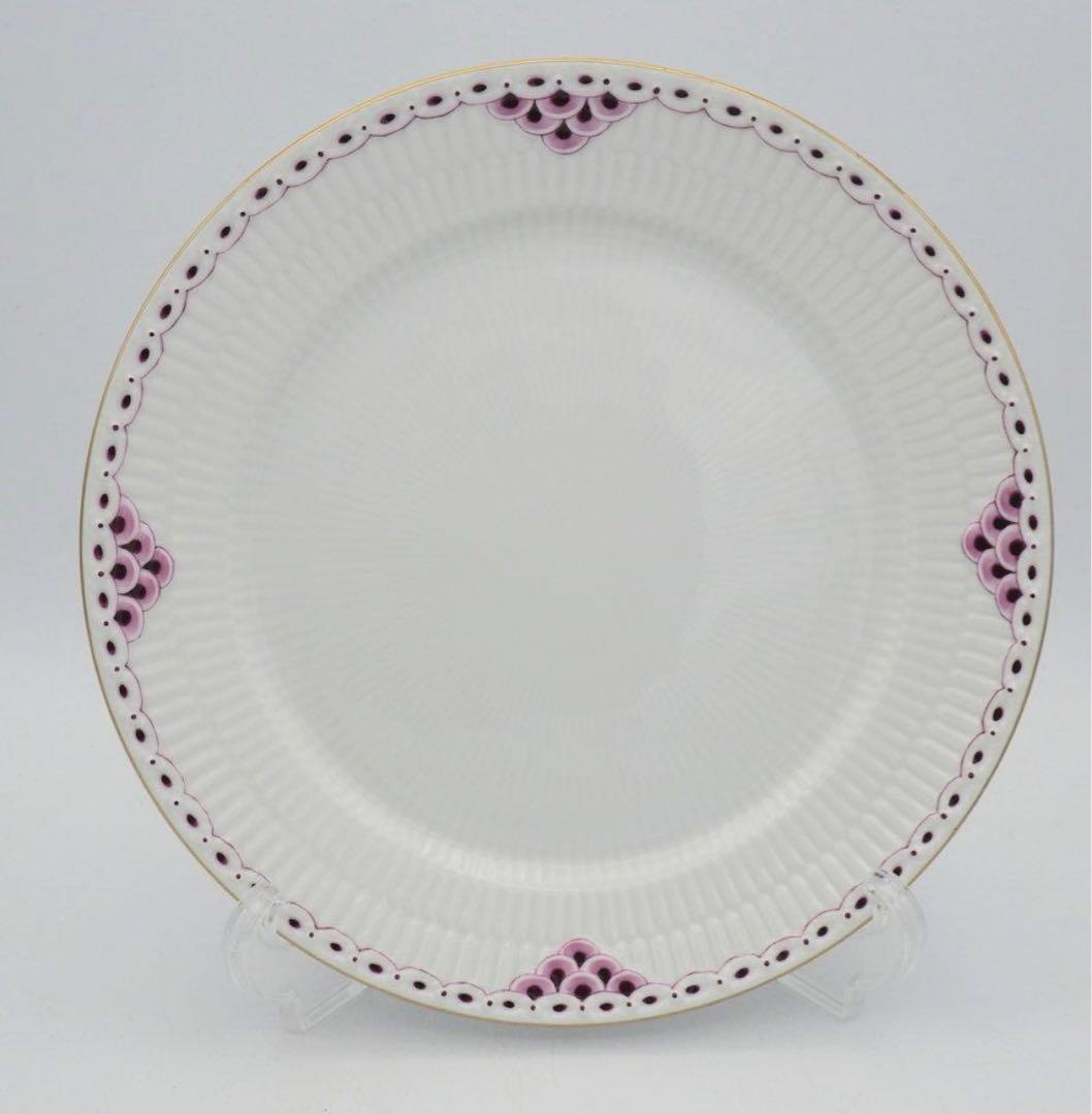 ロイヤルコペンハーゲン　プリンセスバーガンディ 25cm  3枚