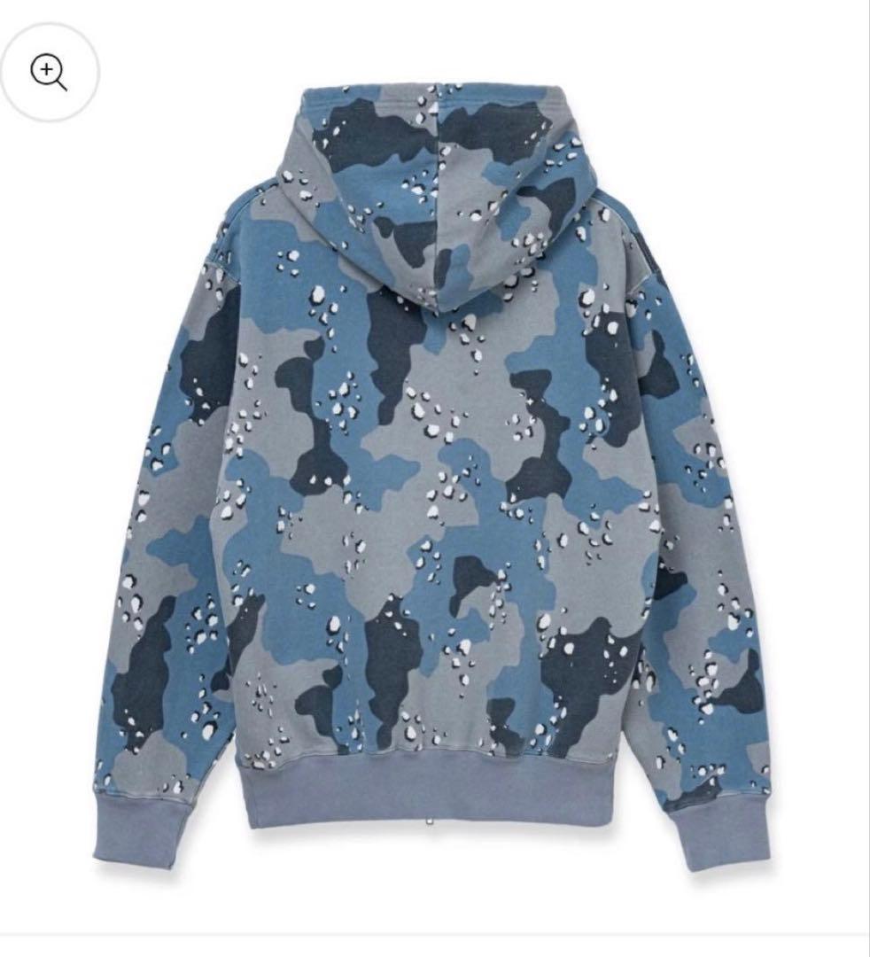 BoTT 迷彩柄 ジップアップパーカー