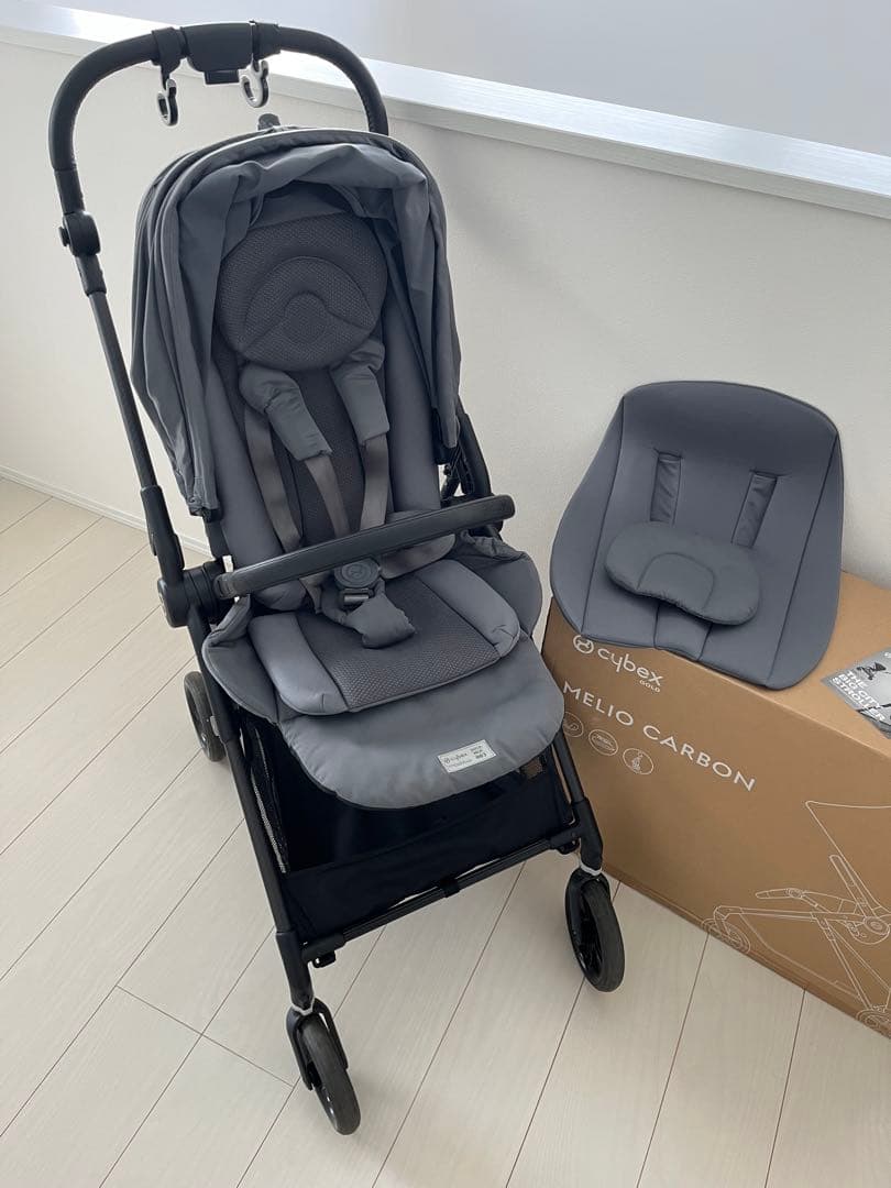人気色！cybex サイベックス　メリオカーボン　モニュメントグレー