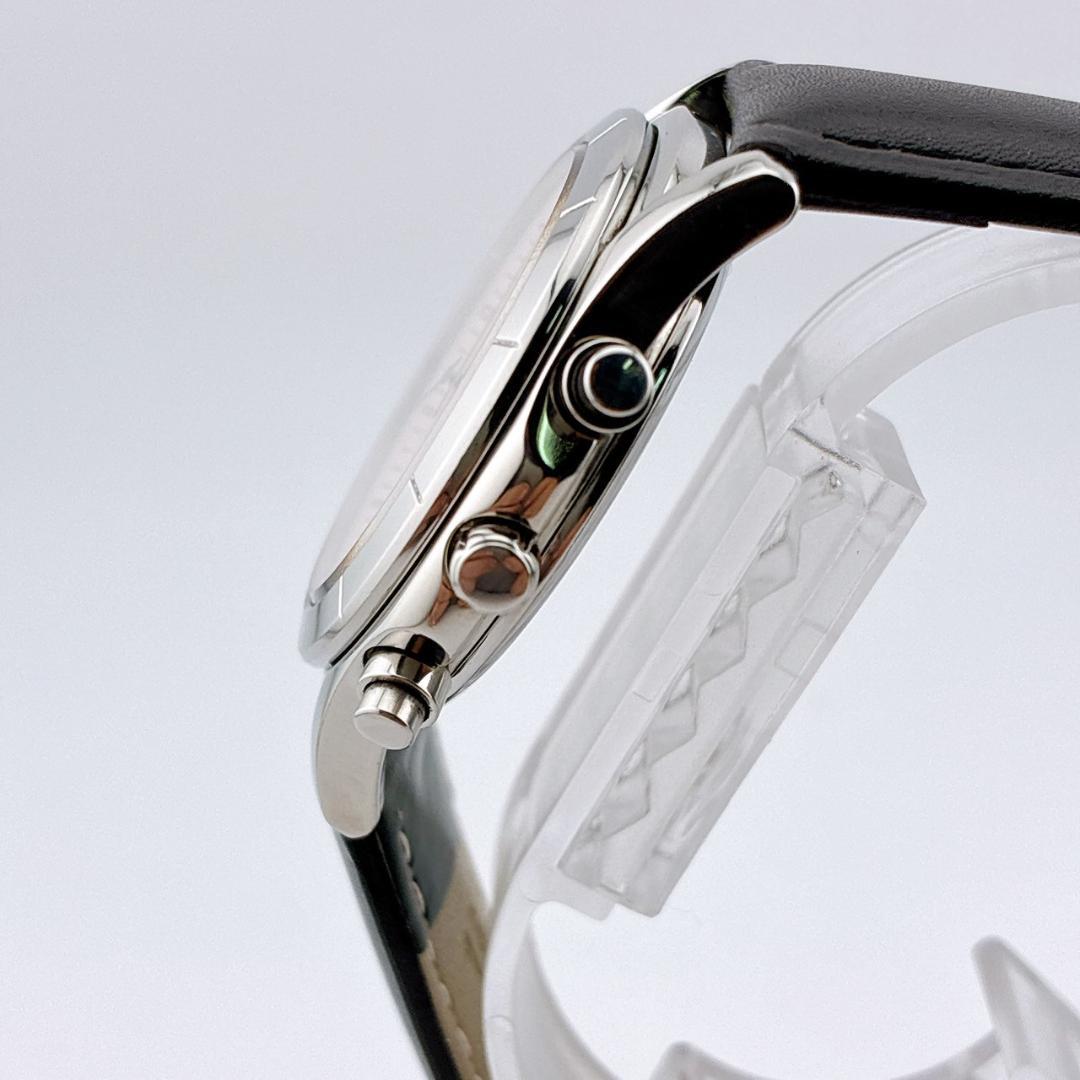 【美品/電池交換済】SEIKO　LK　腕時計　クロノグラフ　8pダイヤ　シェル