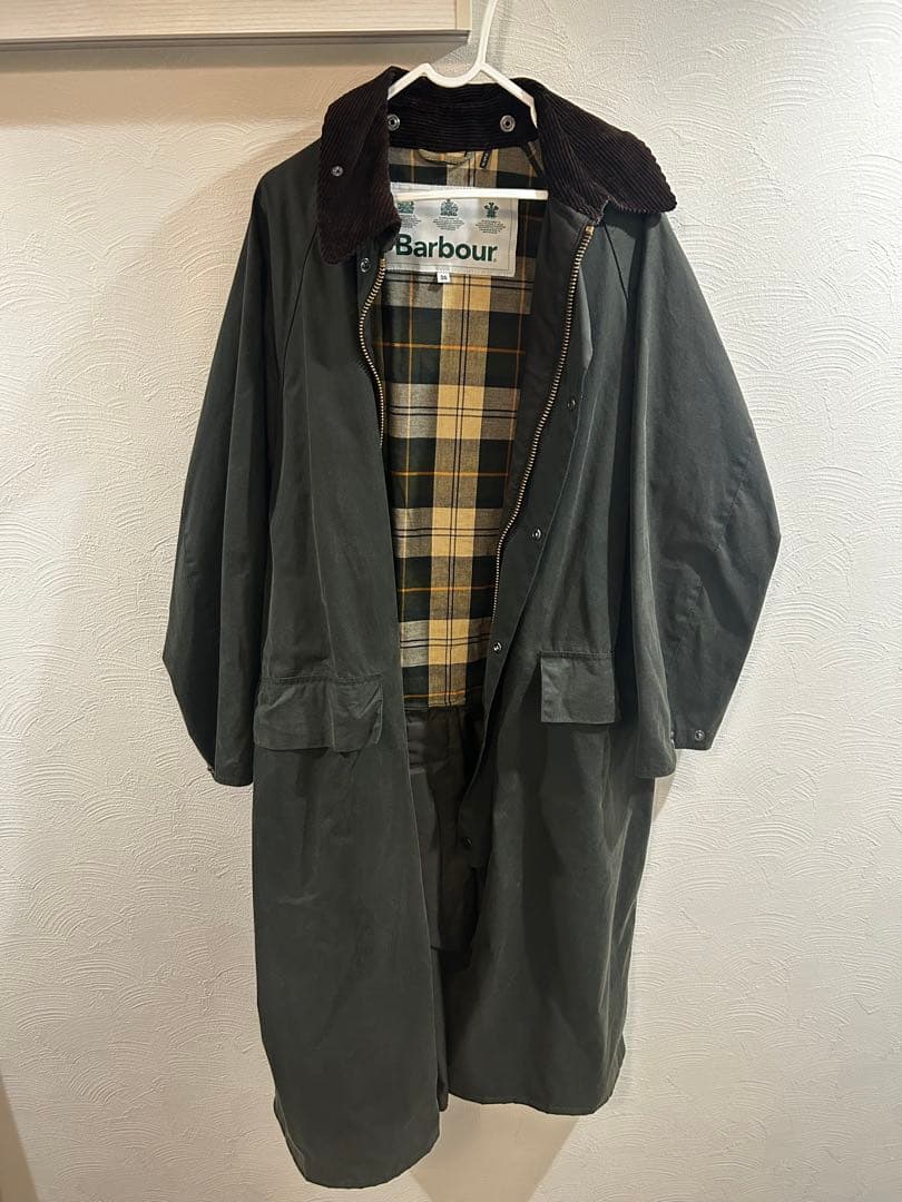 Barbour バーレー OS Wax Burghley MWX1674SG91