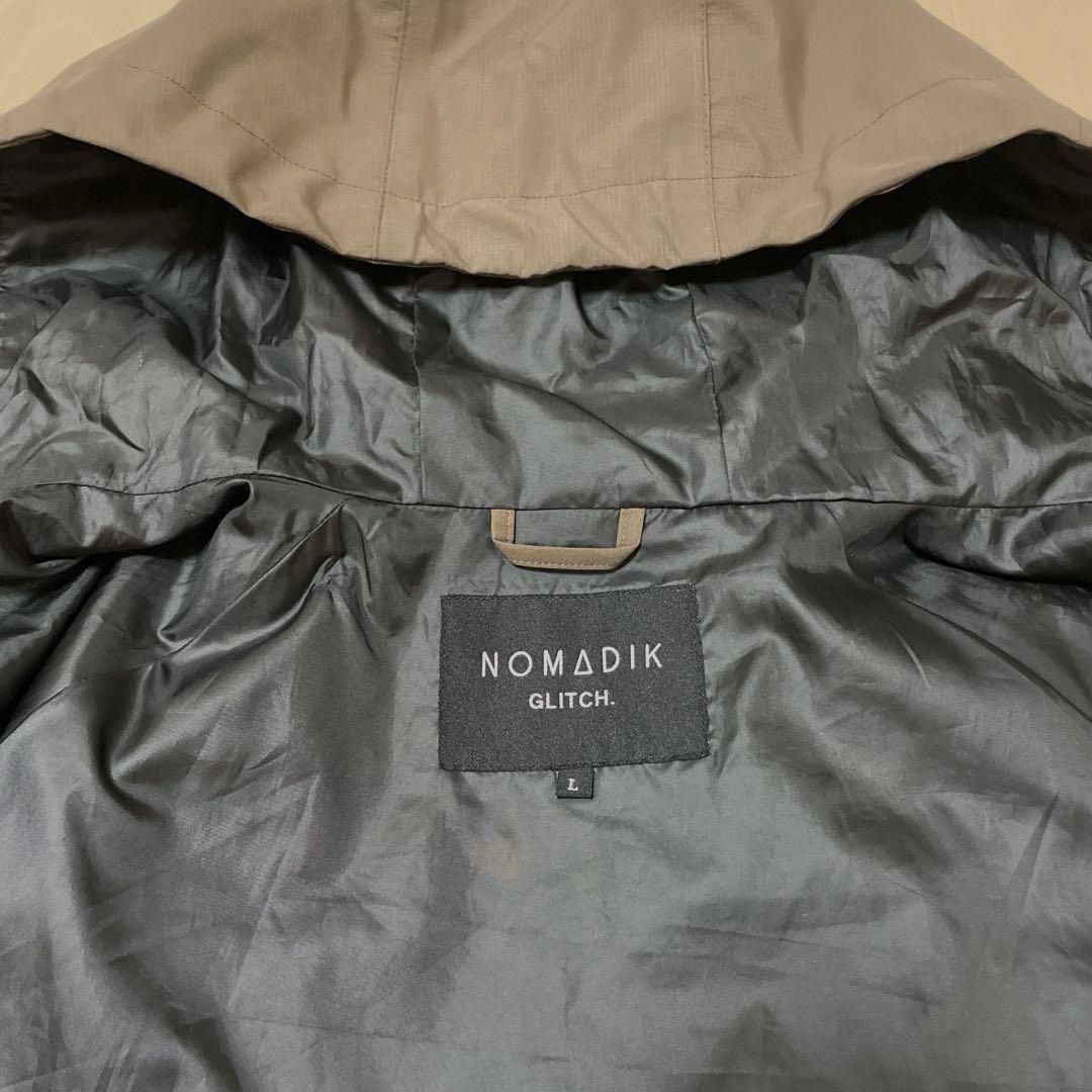 NOMADIK GLITCH JKT BROWN/LIGHTBROWN Lサイズ