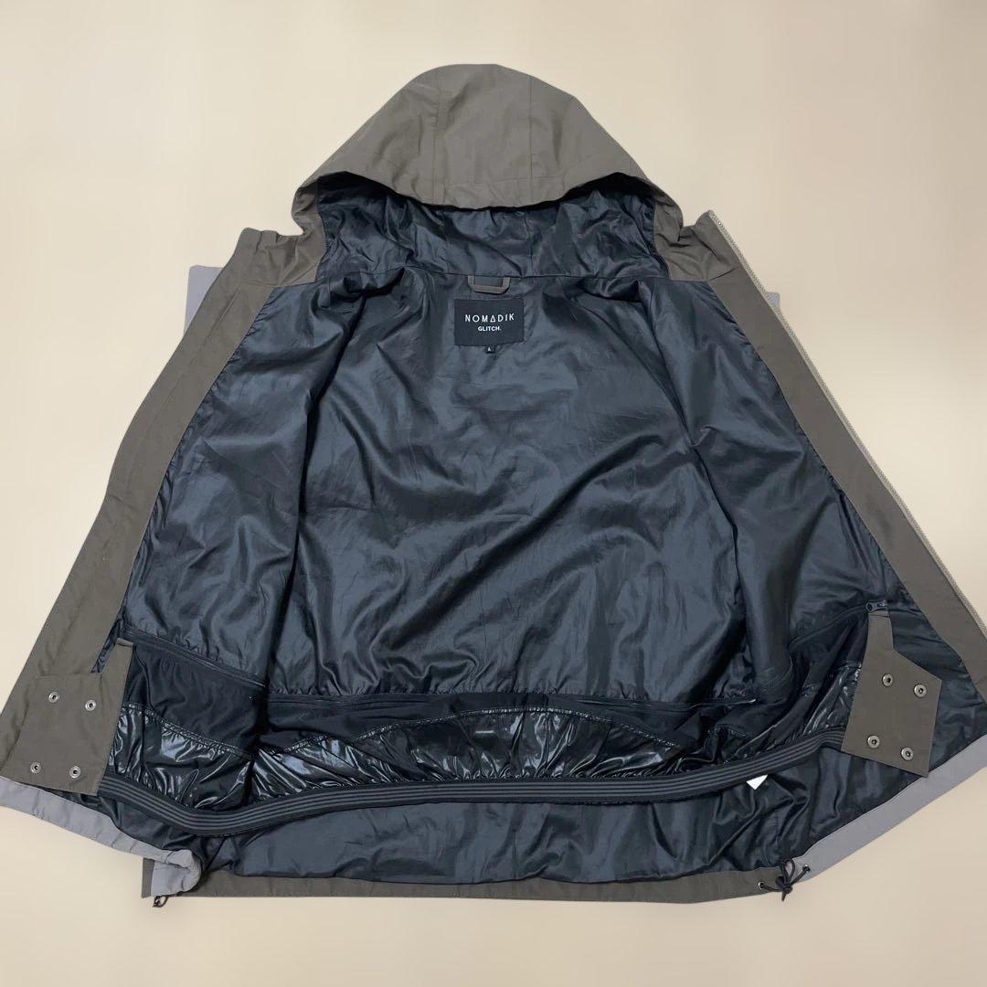 NOMADIK GLITCH JKT BROWN/LIGHTBROWN Lサイズ