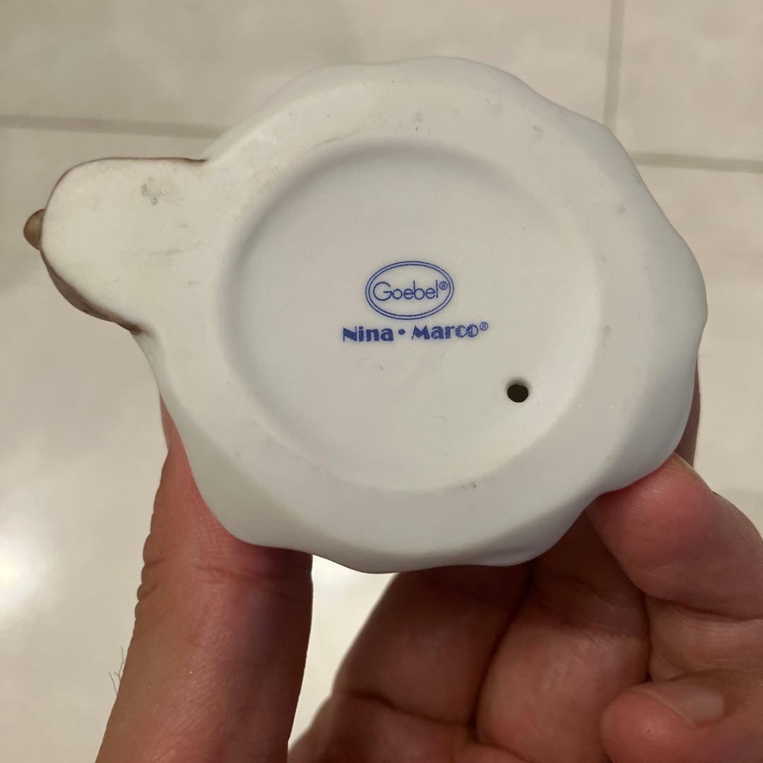 ドイツ90年代ビンテージゲーベル社Nina 手描きの瞳が美しい可愛らしい天使