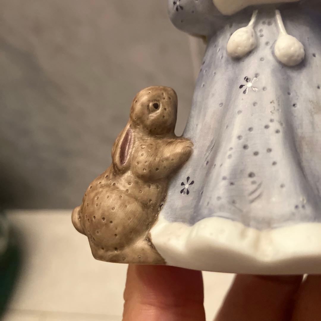 ドイツ90年代ビンテージゲーベル社Nina 手描きの瞳が美しい可愛らしい天使