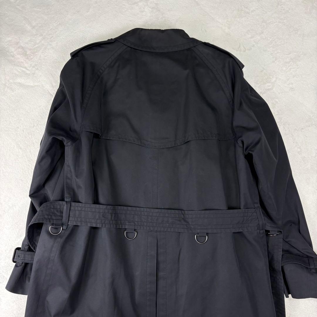 美品　バーバリーロンドン　トレンチコート　カシミヤ混ライナー　ノバチェック