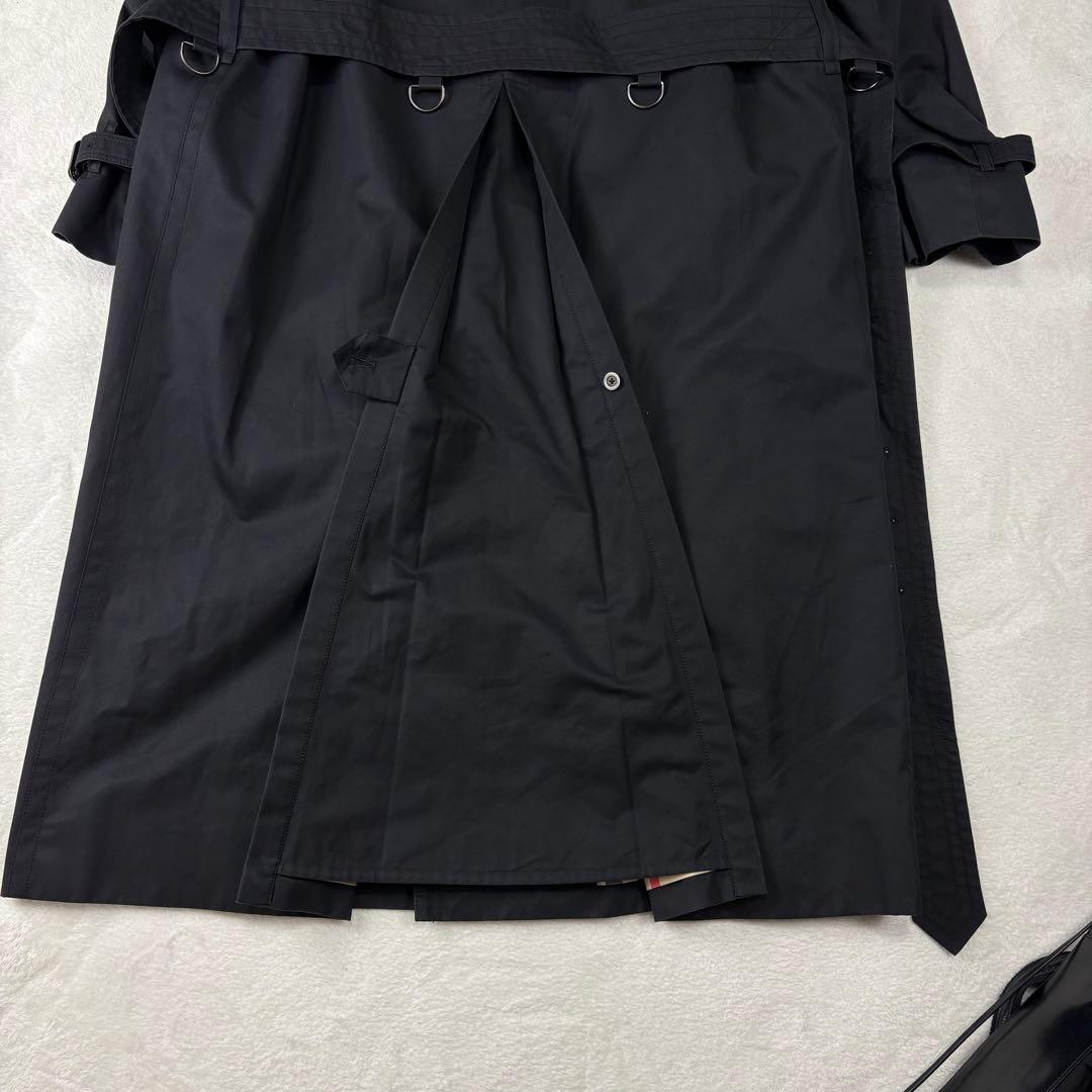 美品　バーバリーロンドン　トレンチコート　カシミヤ混ライナー　ノバチェック