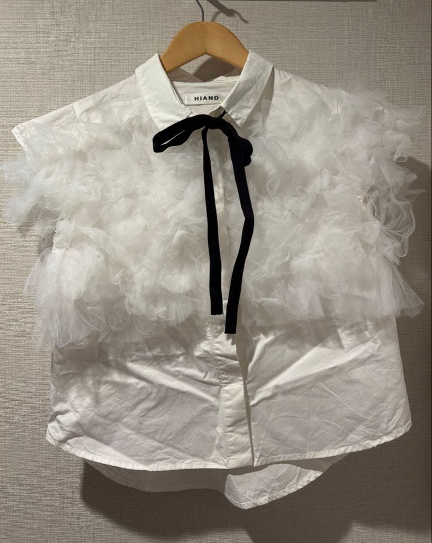 トップス HIAND Swan Ribbon Shirt