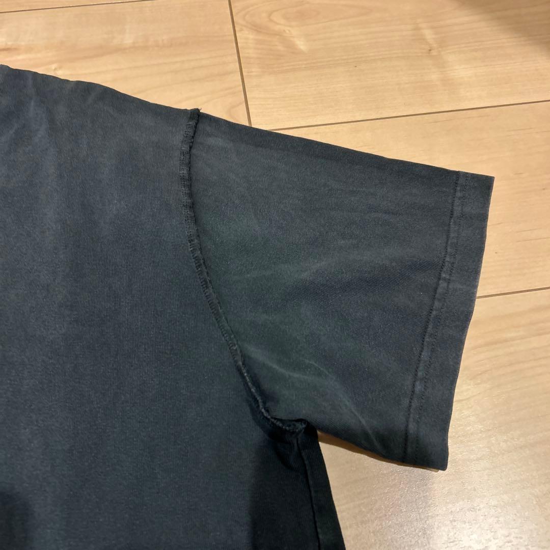 ヴィトン　インサイドアウト　ロゴ　タグ　Tシャツ　ステープル　反転　ダメージ