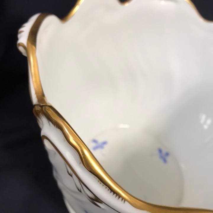 ヘレンド　森の宝物　リブキャッシュポット　ワインクーラー