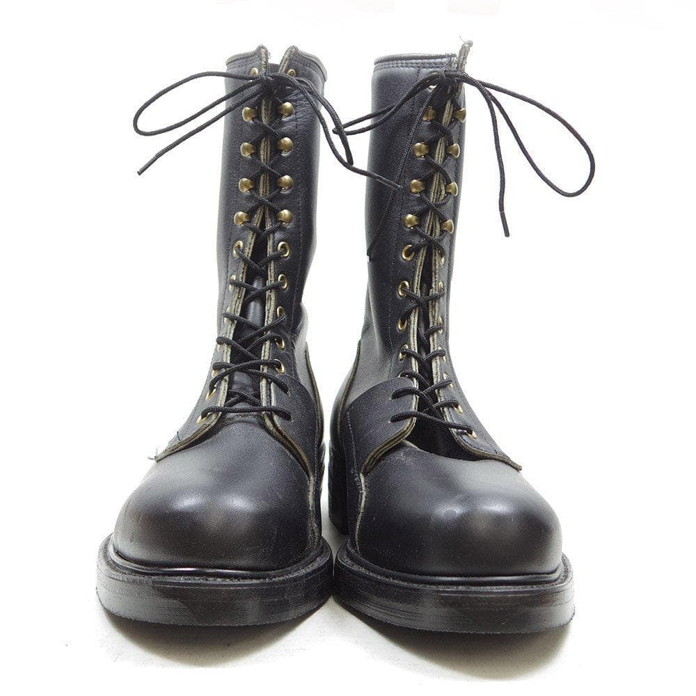 デッド　26.5cm相当　レザーブーツ　12ホール　スチールトゥ　/P1715