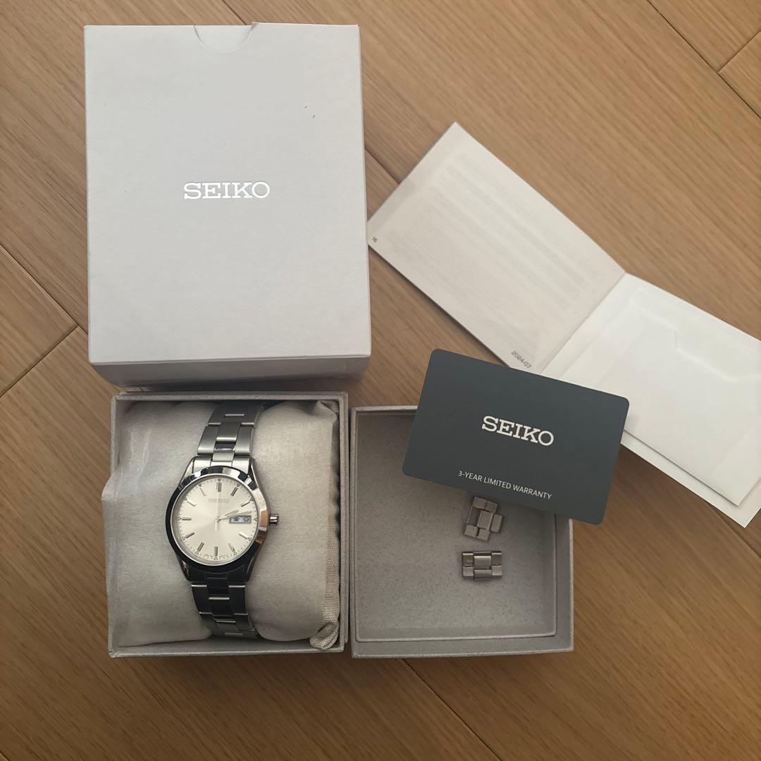 SEIKO シルバー 時計 scdc083