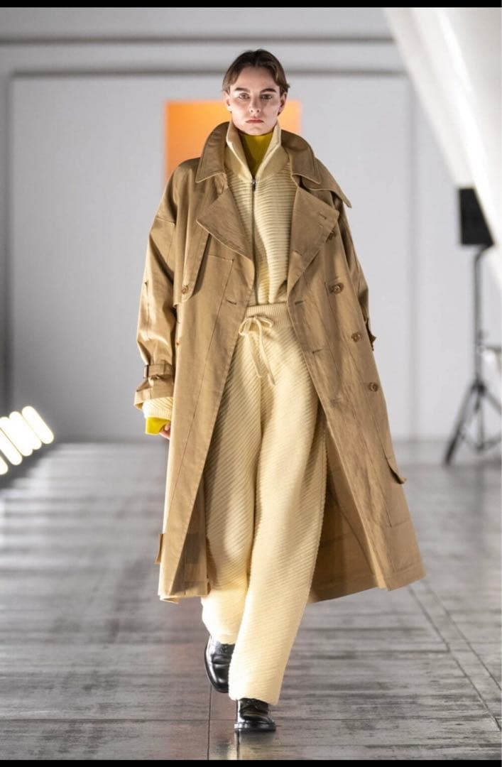 YOKE23awトレンチコート ブラック