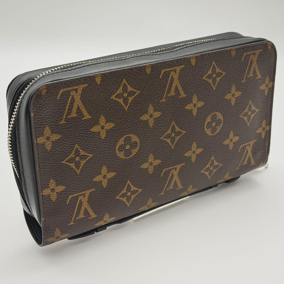【最高峰品】ルイヴィトン モノグラム マカサー ジッピーXL 長財布 クラッチ