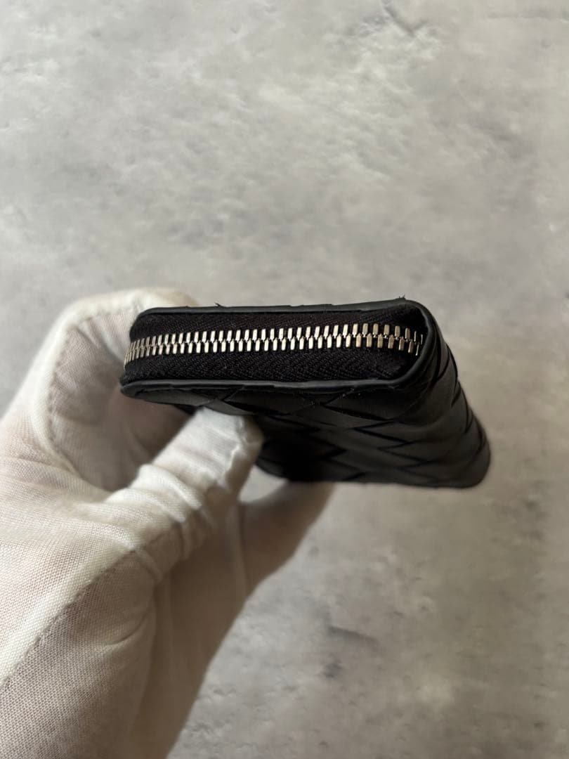 ボッテガヴェネタ　イントレチャート レザー ミニ財布 小銭入れ ケース