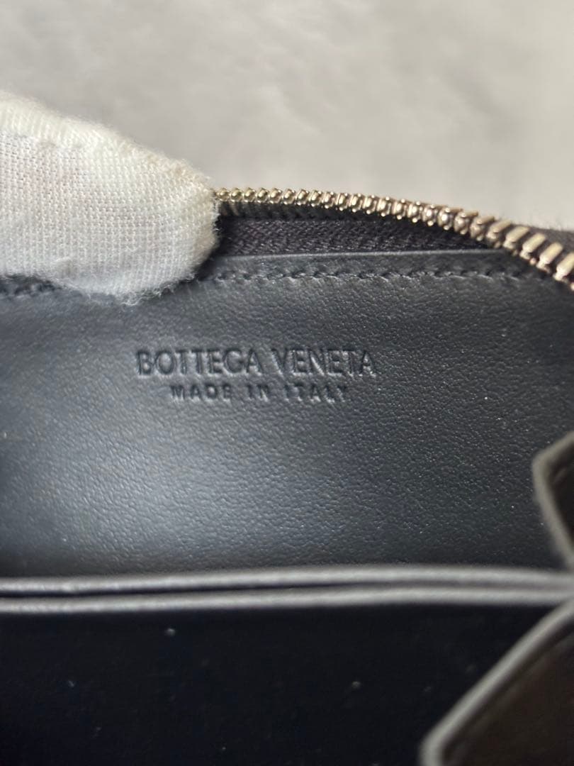 ボッテガヴェネタ　イントレチャート レザー ミニ財布 小銭入れ ケース