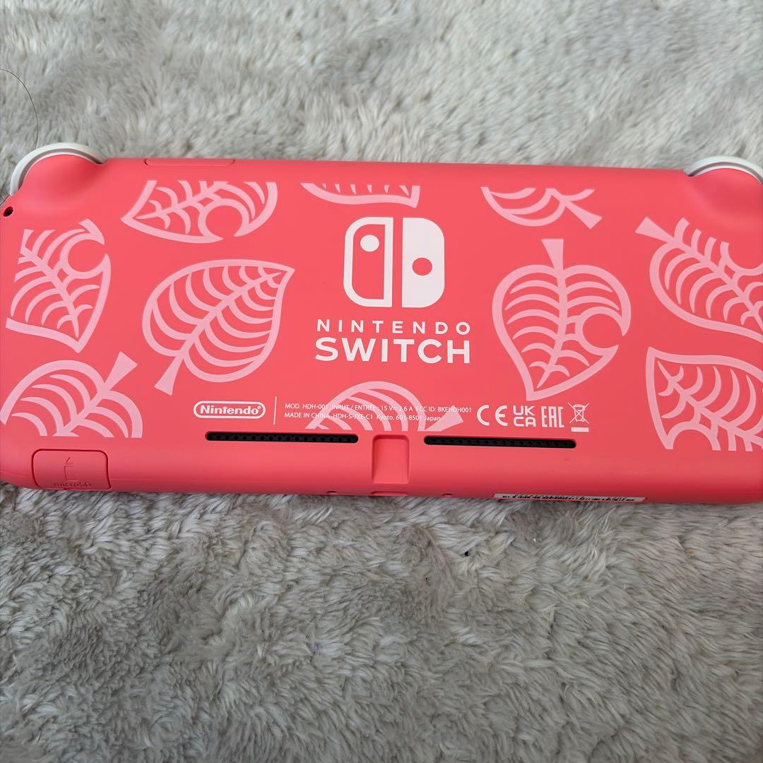 Nintendo Switch Lite 本体 どうぶつの森 しずえアロハ柄
