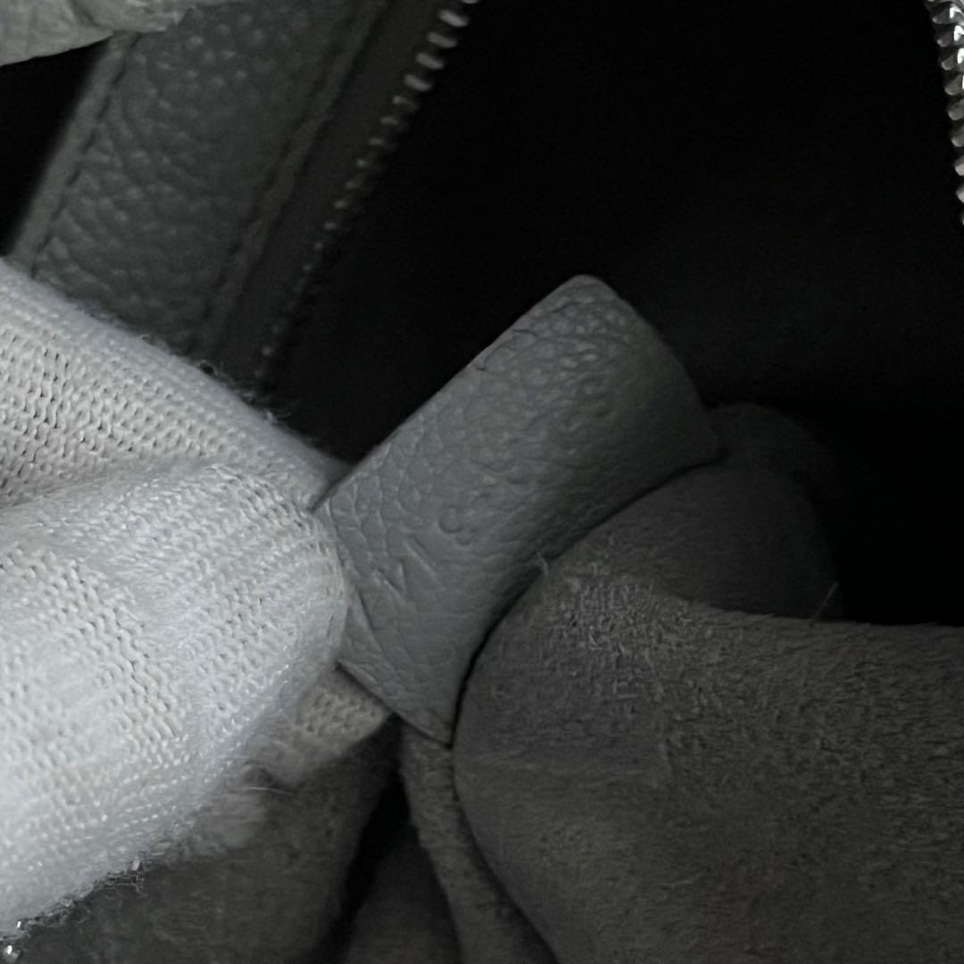 ✨極美品✨　CELINE バーティカルカバ　トートバッグ　レザー　グレー