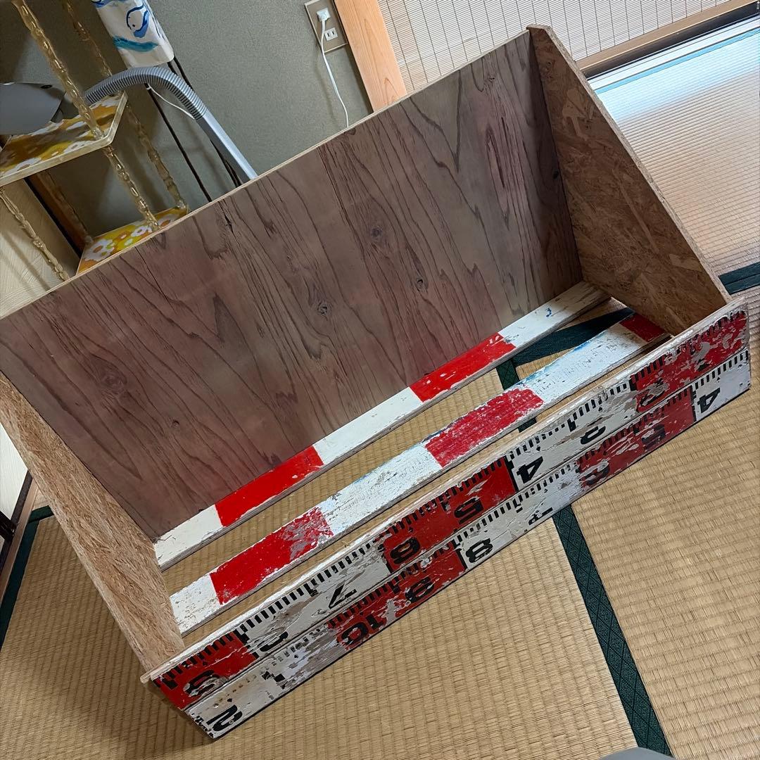 本棚　商品ディスプレイ棚　木製　DIY 荷物入れ