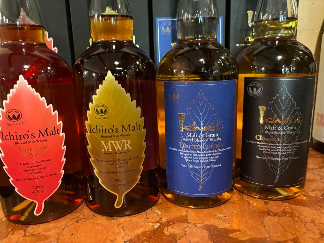 イチローズ モルト　700ml 4本セット　新品未開封