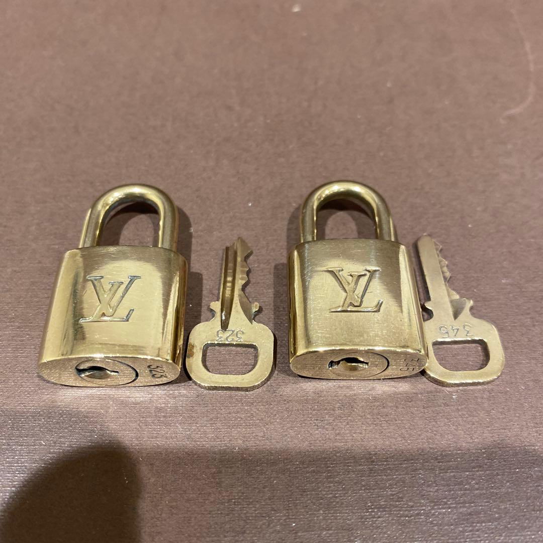 L00155 ルイヴィトン　パドロック　10セット　カデナ　南京錠　鍵