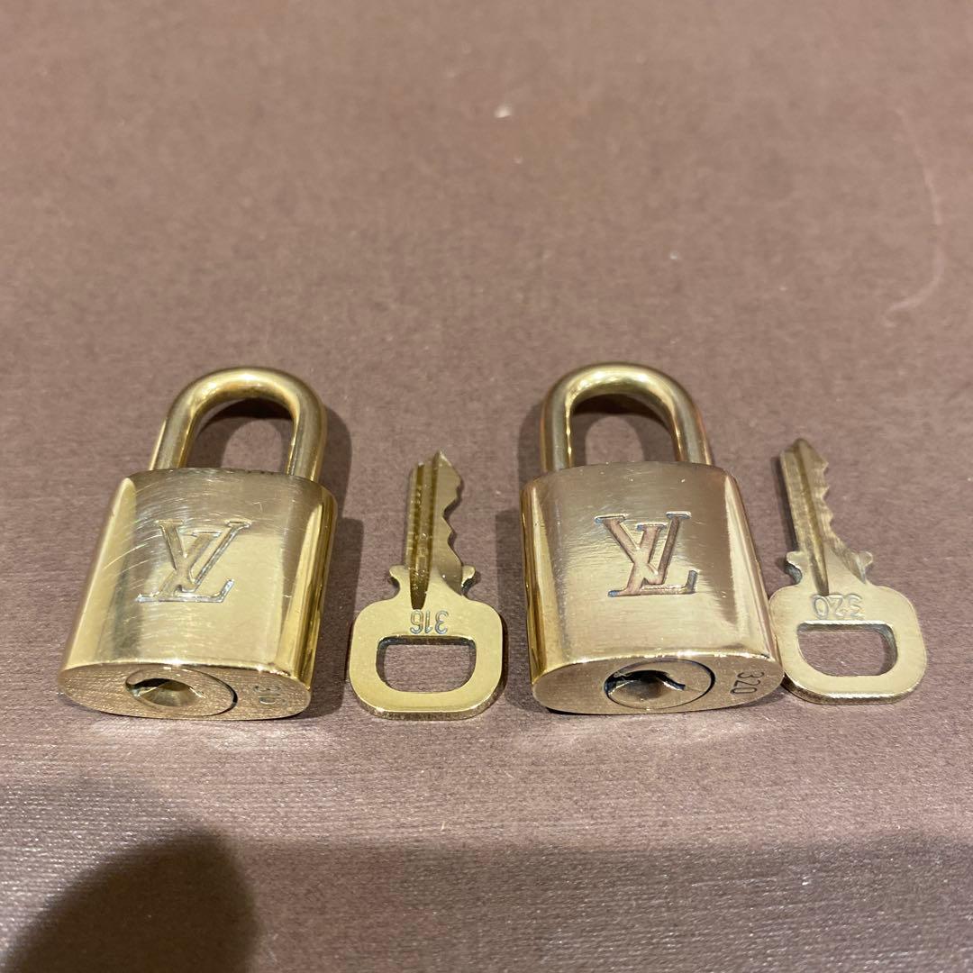 L00155 ルイヴィトン　パドロック　10セット　カデナ　南京錠　鍵