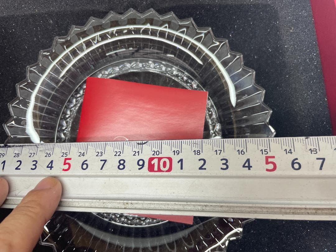 バカラ ミルニュイ 20.7cm　約16cm 二枚　09c07