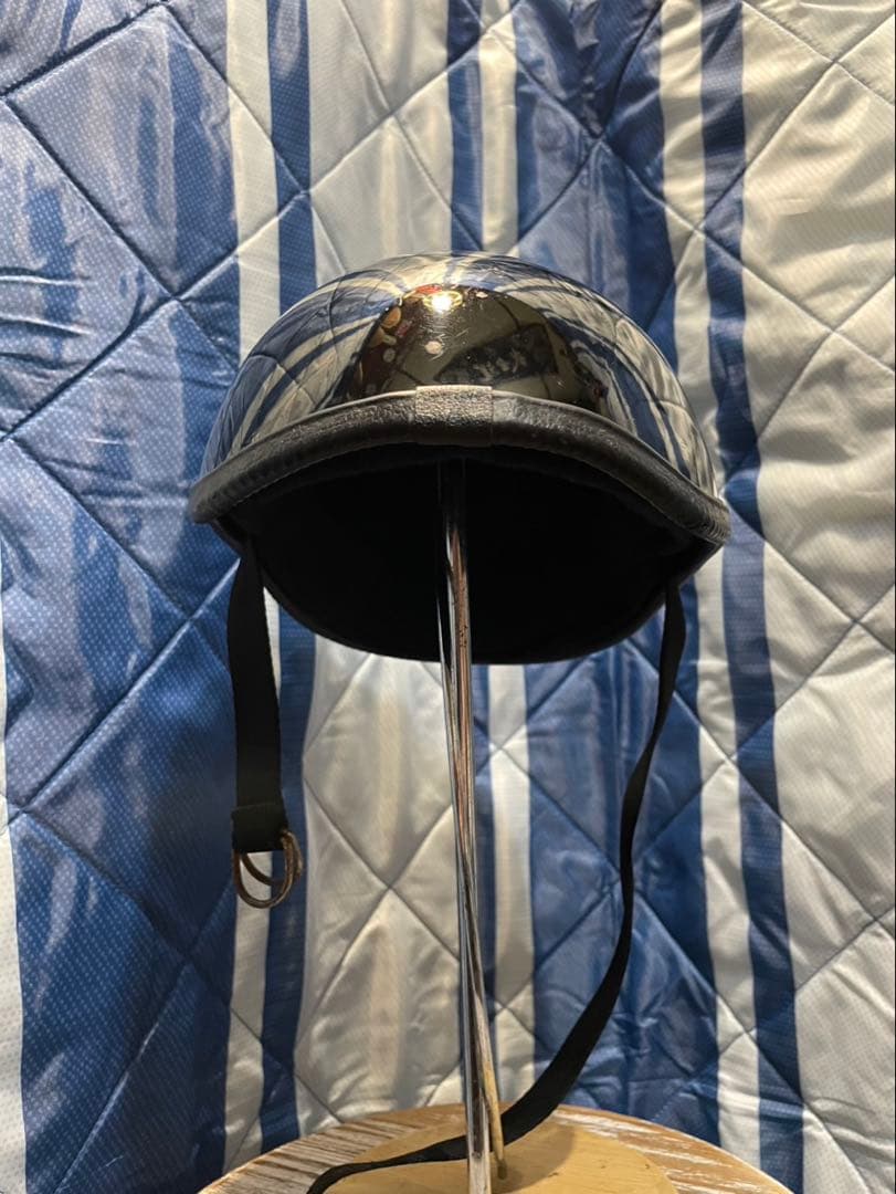 イージーライダース　ハーフヘルメット　ダックテール　ブラック