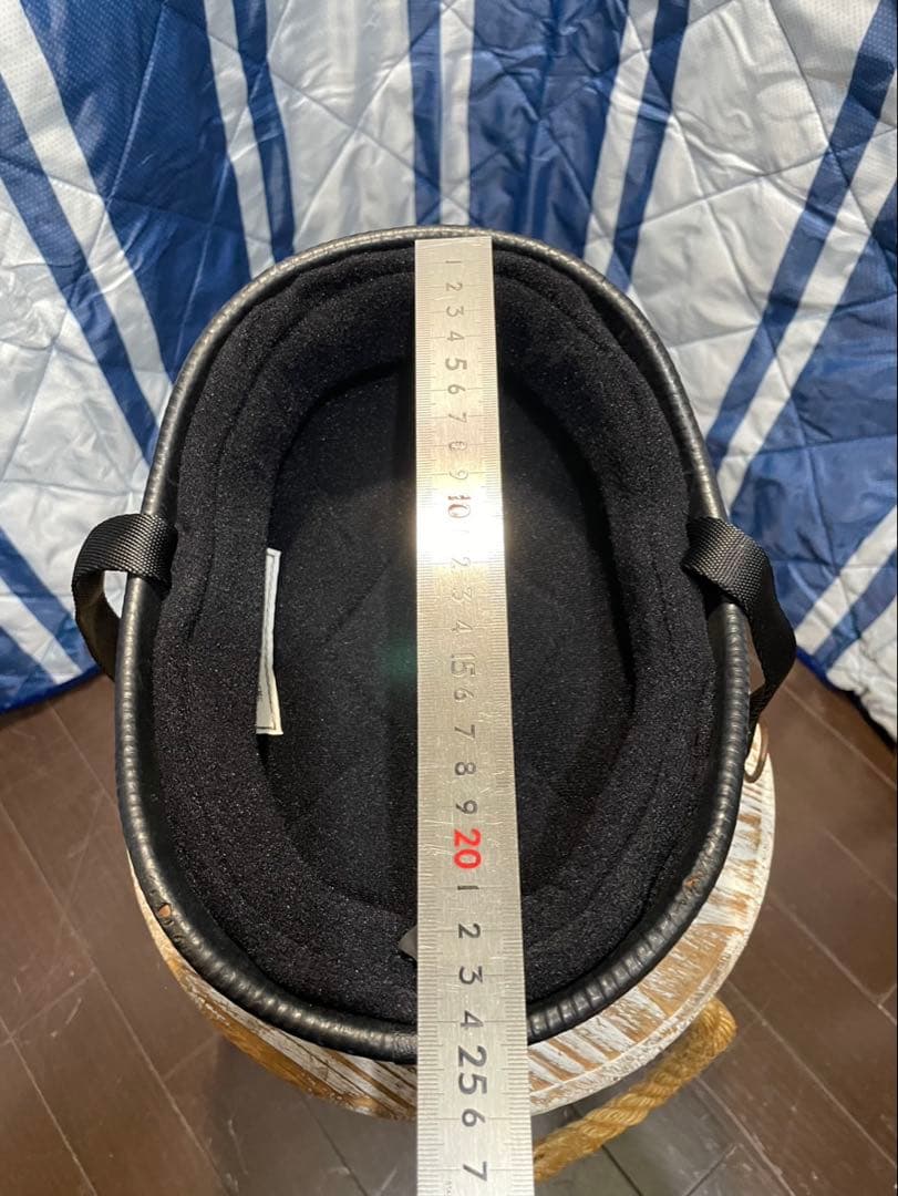 イージーライダース　ハーフヘルメット　ダックテール　ブラック