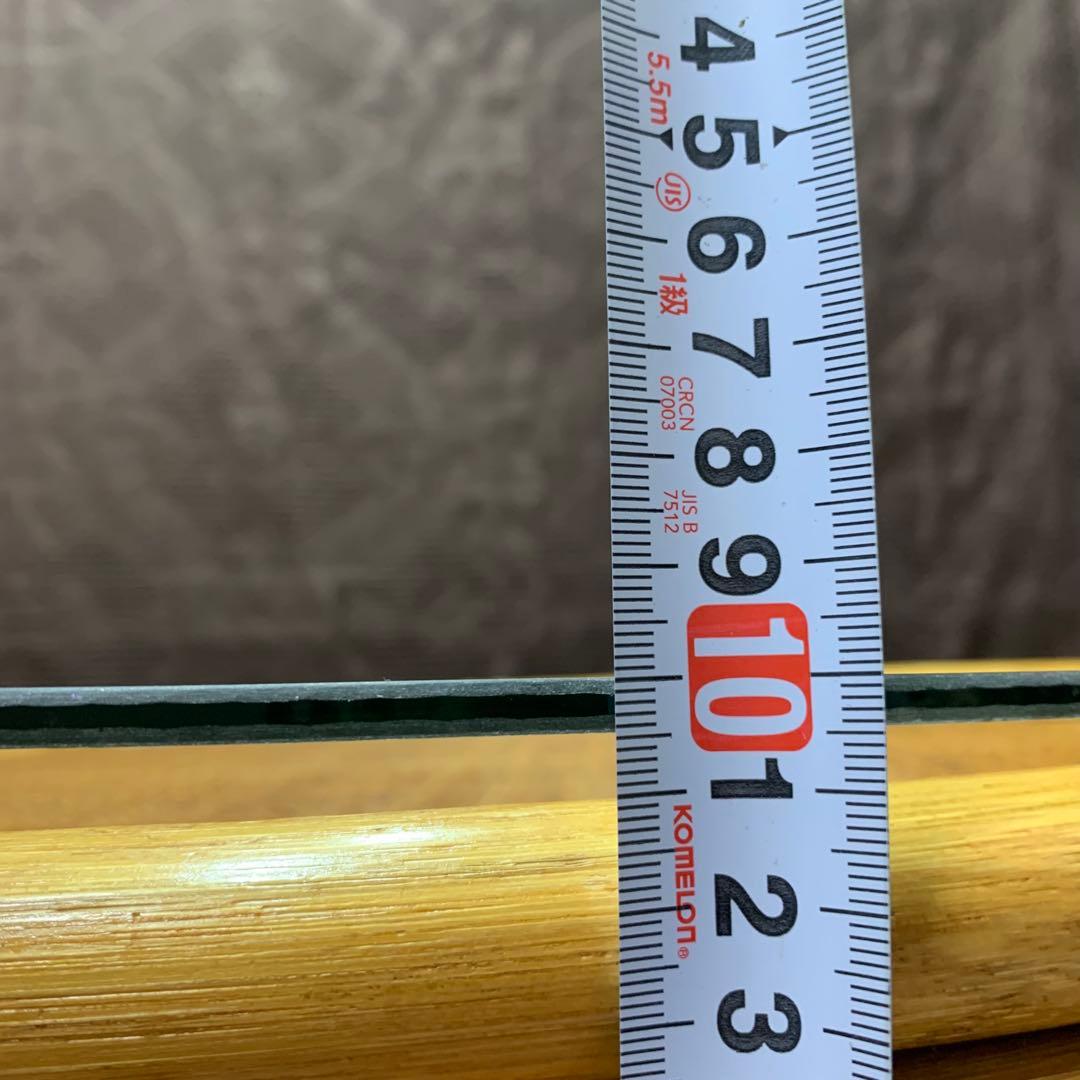 【美品】ラタン 籐 ガラステーブル アジアン 籐 円卓 ヴィンテージ レトロ