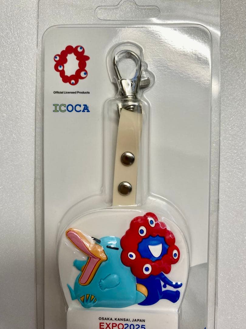 シ*ロ様 EXPO2025 万博限定 ミャクミャク イコちゃん つり皮KHTOM