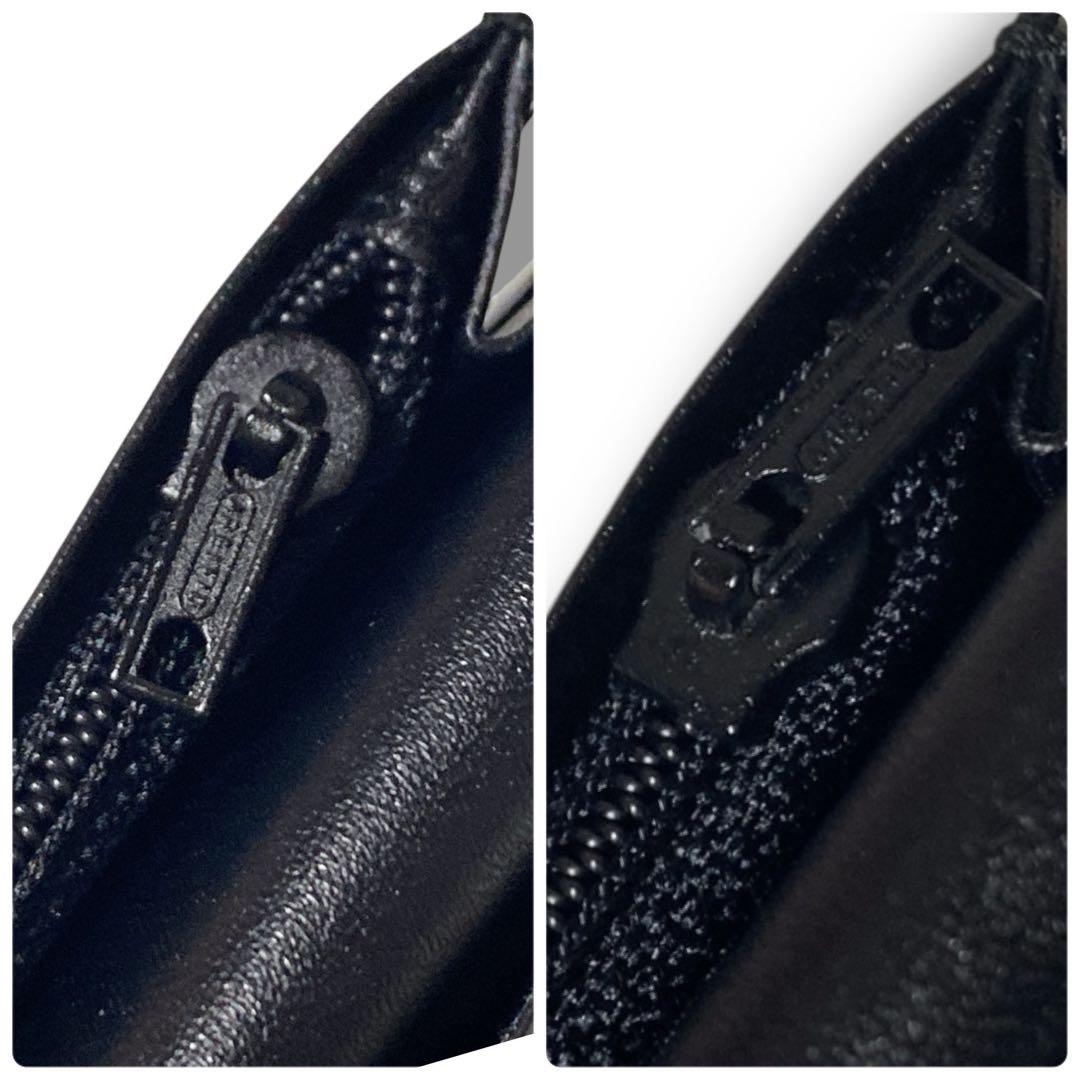 ダンヒル 未使用品 スペイン製 レザー 長財布 ブラック ギャランティ 箱付き