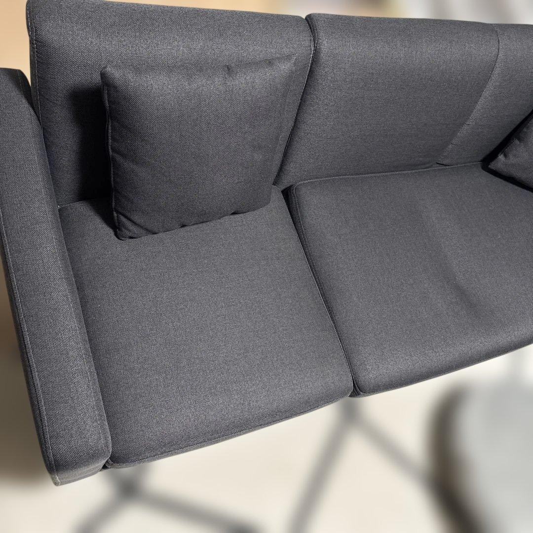 2/15まで最終値下げ　ソファ　オットマン　３人掛け【着払いor引き取り限定】