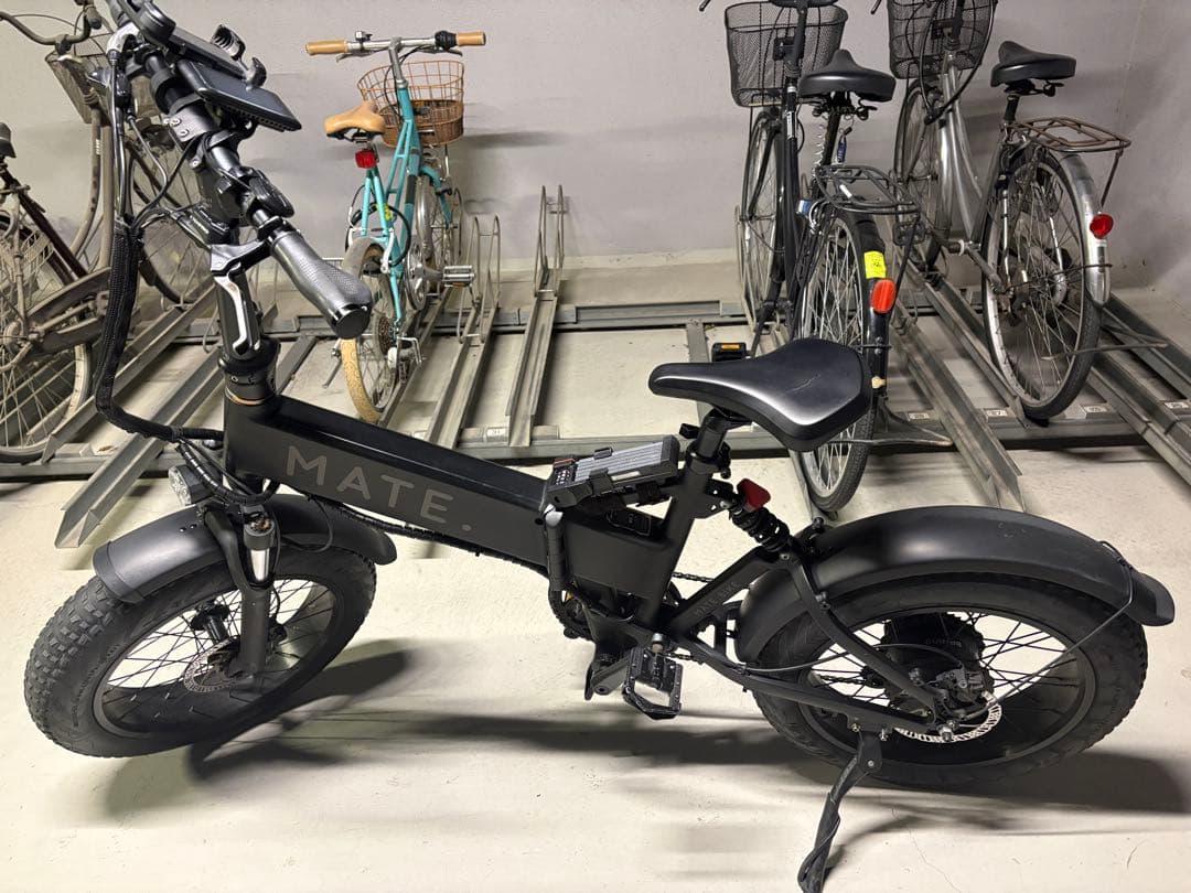 MATE X電動アシスト自転車 ブラック