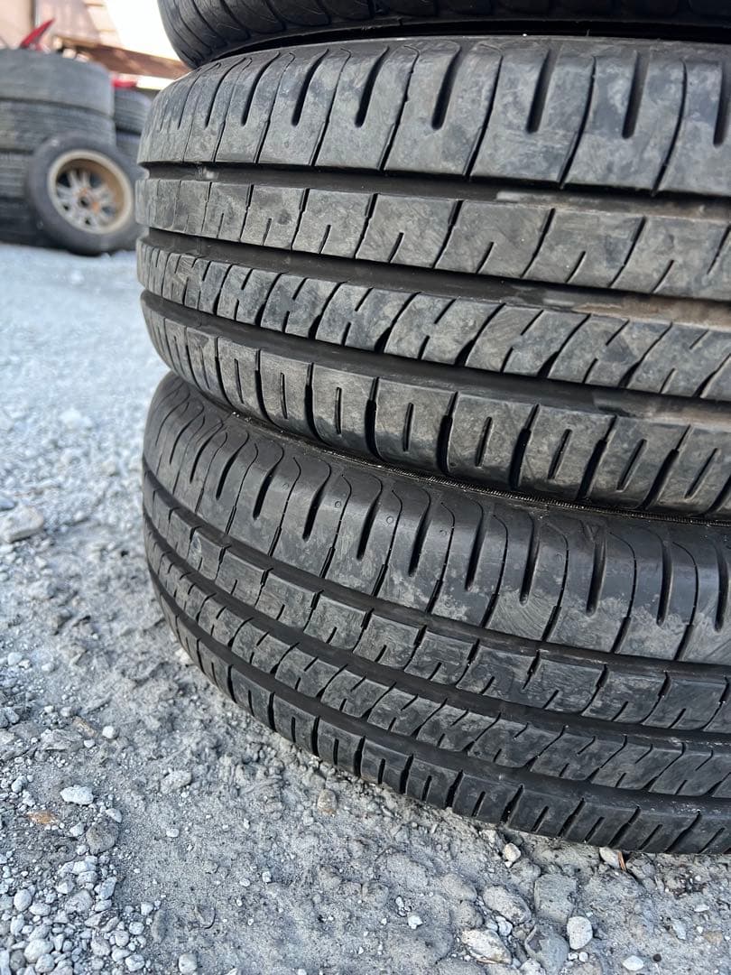 ダンロップ　エナセーブ　ec204 175/65r14 24年製　美品　バリ山